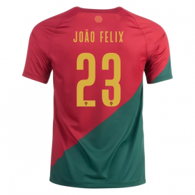 Maillot de Foot Portugal Joao Felix 23 Domicile Coupe du monde 2022